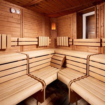 A sauna