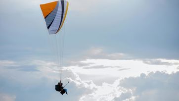 Ein Tandemflug mit dem Paraglider