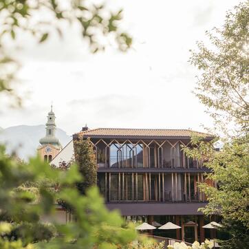 La facciata del nostro albergo
