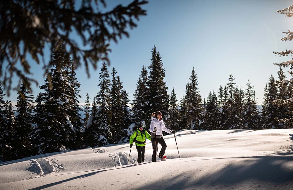 Schneeschuhwandern am Rosskopf